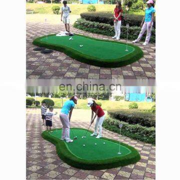 Customized Size Mini Golf Course Putting Green For Indoor/Outdoor Entertainment