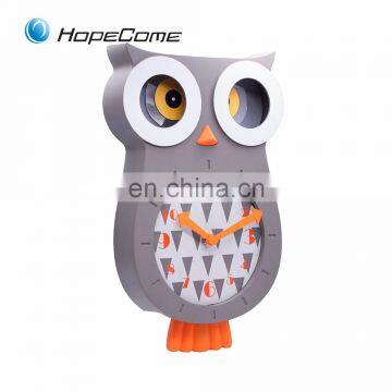 Owl Gift Wall Clock For Promotion