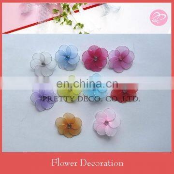 Mini craft silk flowers accessory