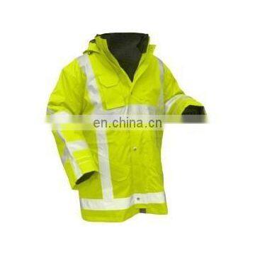 Reflective cycling jacket/Yellow safety reflective jacket