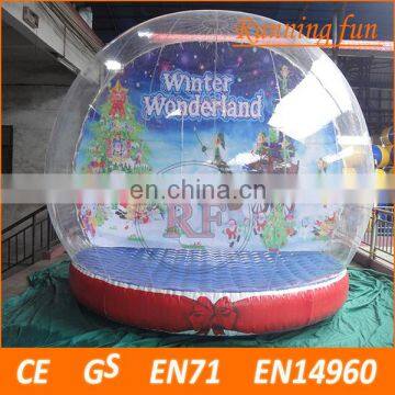 HOT SALE! 3m Giant snow globe, Inflatable Snow globe, snow globe