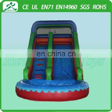 Commercial inflatable water slide for adult