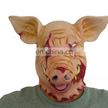 Halloween Party Cosplay Realistic Face Mask Fetish Rubber Latex Mask photo-4