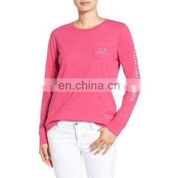 Custom Graphic Long Sleeve Sweater T-shirt Newest Printing Casual Women T Shirt photo-2