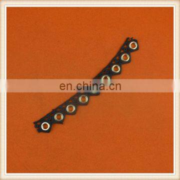 New Design Black Lace Knitting Eyelets Wholesale Eyelet Tape for Shoe/garment photo-3