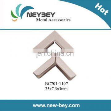 Metal angle corner guard For jewelry box in 25mm BC701