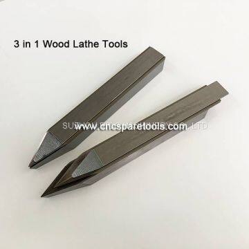 3 in 1 CNC Woodturning Lathe Knives for Wood Lathing