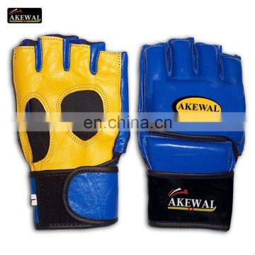 MMA Gloves Cowhide Leather