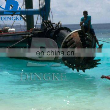 unloading suction dredger