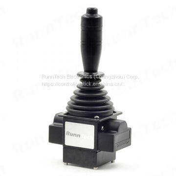 RunnTech Single-axis Joystick Controller to Control Proportional Valve to Operate Winch