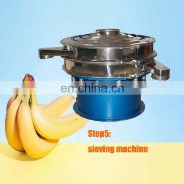 Full Automatic Banana Powder Milling Equipment Banana Flour Sieving Machine Processing Line photo-7