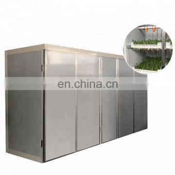 high quality barley fodder production room/hydroponic fodder production room