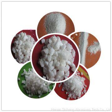 Top grade white corundum     refractory material white fused alumina