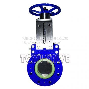 SLP73 Polyurethane lined Knife Gate Valve