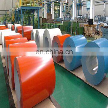 Color coated steel coil cold rolled Pre painted galvanized steel coil PPGI