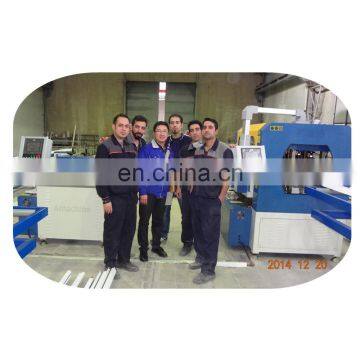 Fully automatic CNC thermal break assembly machines_Crimping machine