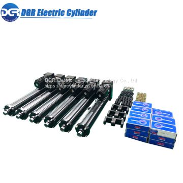 Professional custom manufacturer of high frequency  Piston rod type DC servo heavy duty electric linear actuators