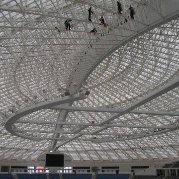 Steel Structure Canopy Light Steel Space Frame  Waterproof