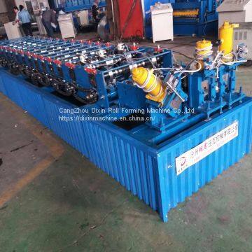 Popular Ceiling Angle Omega Light Keel Stud Steel Roll Forming Machine photo-5