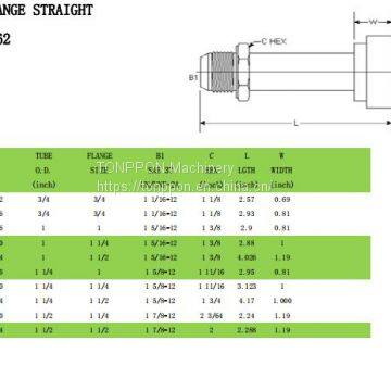 MJ-FLANGE STRAIGHT 1800