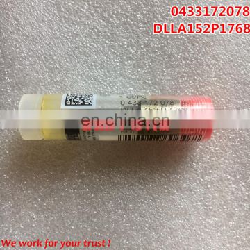 Original Common rail nozzle DLLA152P1768,0433172078 for 0445120149 ,0445120169 0445120213