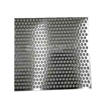 Small hole speaker Perforated metal mesh punched plate screen for machine