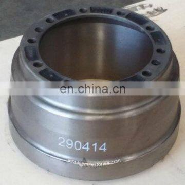 Finishing brake drum 290414 for truck