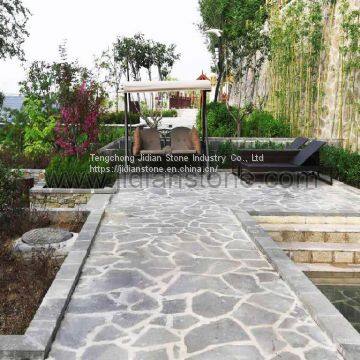 Irregular Patio Flagstone Crazy Paving Stone