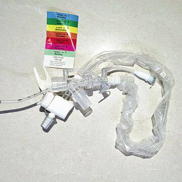 Closed Suction Catheter Medical Disposable Closed Suction System Length 300mm , 600mm With Different Color Code