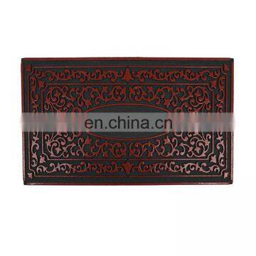 Customized Home Use Customized Luxurious Comfortable Emboss AntiSlip Welcome Antibacterial Mats Carpet For Front Entry Door