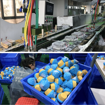 Power Saving Shoe Production Line PU Sole Pouring Equipment Safety Shoe Making Machine photo-4