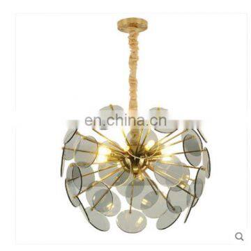 Светильники декоративные в скандинавском стиле, потолочные стеклянные люстры для помещений, подвесные светильники photo-5