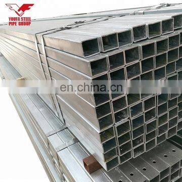 EN10219 20x20mm Galvanized Square Steel Pipe photo-3