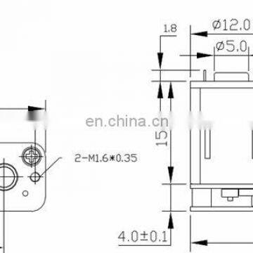 ChiHai Motor CHF-GM1024-N20VA DC Gear Motor N20 Mini Electric Gear Box With Gearwheel 3mm Shaft Diameter photo-6