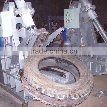 Waste Tire Cutter for rubber pieces