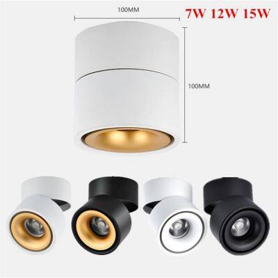 360° Rotaable Surface Design Ceiling Led Spot Down Light photo-2