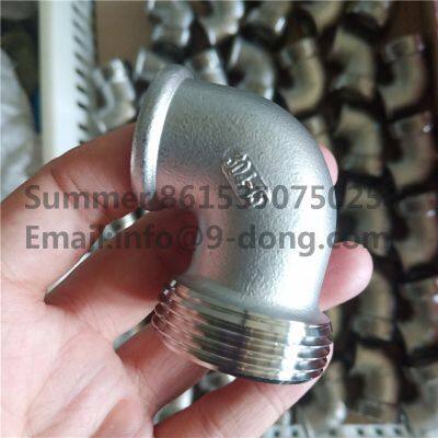 SS304 Stainless Steel Sanitary 90 Degree Bend Fittings Elbow