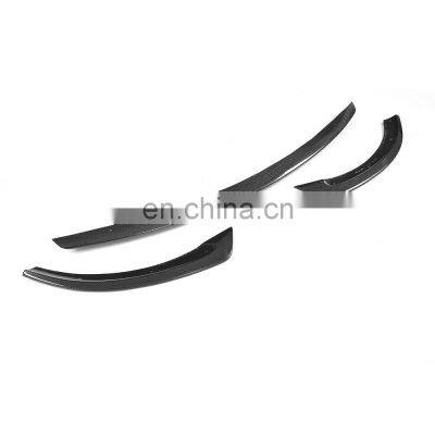 Carbon Fiber Front Bumper Lip for Mercedes Benz E Class W213 E200 E300 E43 AMG Sport Sedan 4-Door 2017-2018 photo-4