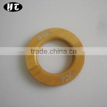 HA1337 natural open wooden ring for jeans pants scarves