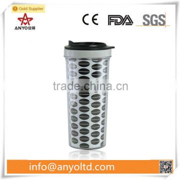 Plastic double wall tumbler