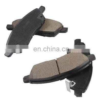 Hot sale auto spare car parts D1592 brake pads for Japanese cars