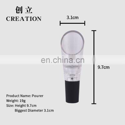 Factory Direct Top Coffee Juice Plastic Silicone Shot Vodka Spirit Wine Stopper Bottle Pourer photo-2