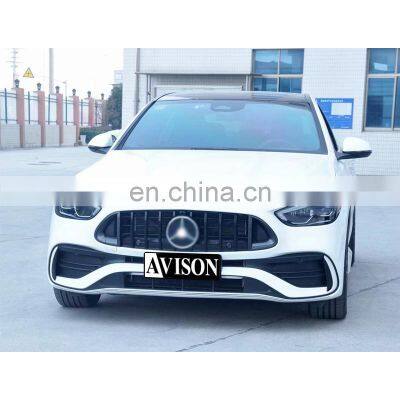 Auto Performance Grill Grilles Bra-bus Model for Mercedes Benz C Class W206 Upgrade to Bra Bus Rocket Model Grilles