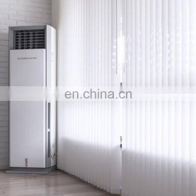 Aluminum Transparent PVC Blackout Fabric For Living Room Hotel Garage Door Vinyl Curtains Vertical Blinds