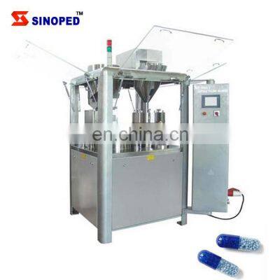 Pharmaceutical herbal medicine powder pellet hard gelatin automatic capsule filling machine price