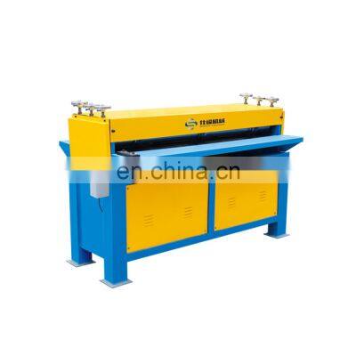 factory manufacture air duct stiffening machine 5/7 1.5*1300mm seven/five lines  thin metal plates stiffening machine