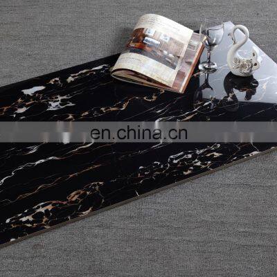 600x1200mm Black Highlighter Gold Floor Tiles Ceramic for Kitchen