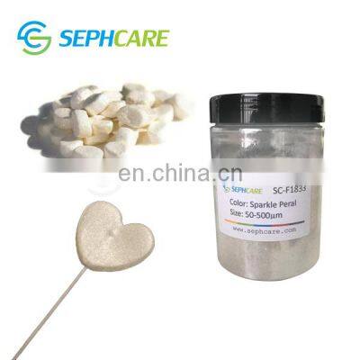 Sephcare food grade shiny pearl luster dust edible pigment