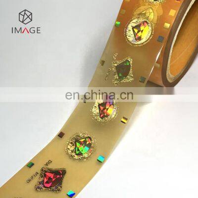 Roll Form Security Positioning Hot Stamping Hologram Label photo-3