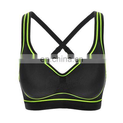 High Impact Gym Fitness Workout Seamless Women Sports Bra